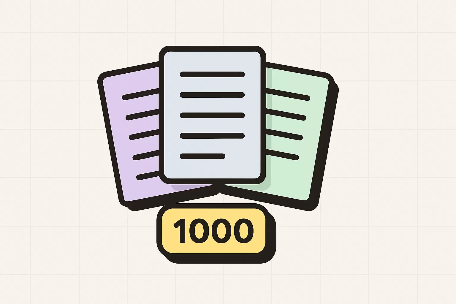 How Many Pages Is 1000 Words? Single and Double Spaced